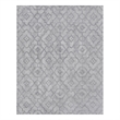 Samara Handloomed Bamboo Silk Aqua 8'x10' Area Rug