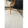 Sanctuary Handloomed Bamboo Silk/Wool Ivory 2'x3' Area Rug
