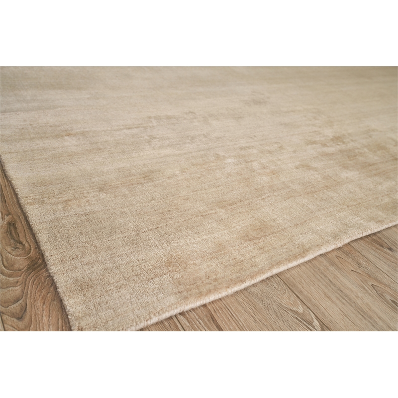 Sanctuary Handloomed Bamboo Silk/Wool Linen 2'x3' Area Rug