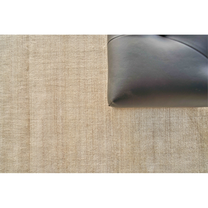 Sanctuary Handloomed Bamboo Silk/Wool Linen 2'x3' Area Rug