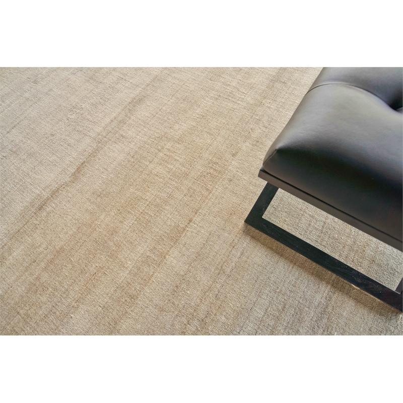 Sanctuary Handloomed Bamboo Silk/Wool Linen 6'x9' Area Rug