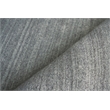Sanctuary Handloomed Bamboo Silk/Wool Gray 2'x3' Area Rug