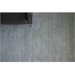 Sanctuary Handloomed Bamboo Silk/Wool Gray 2'x3' Area Rug