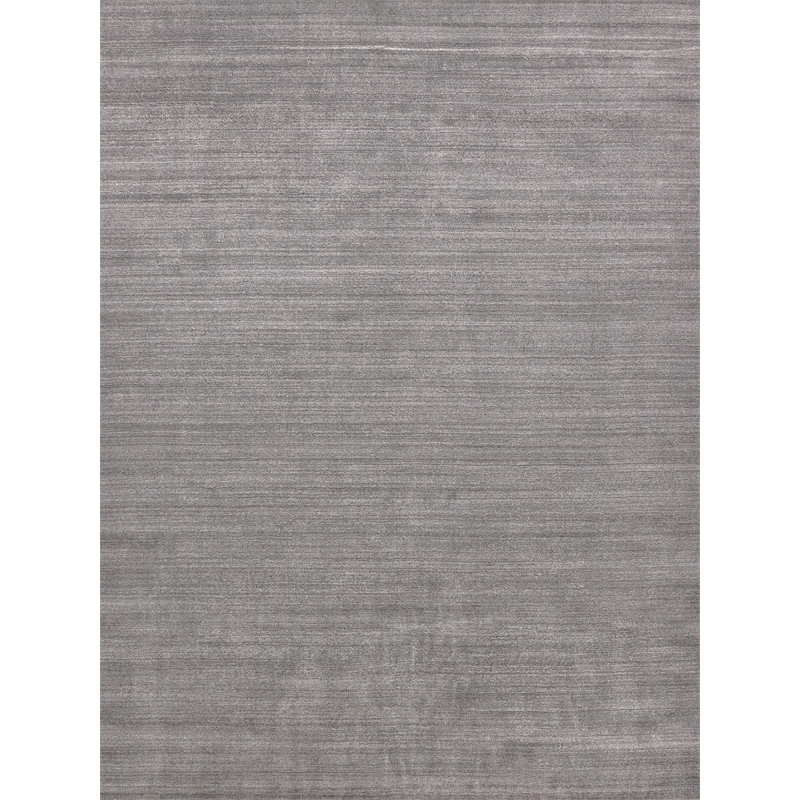 Sanctuary Handloomed Bamboo Silk/Wool Gray 2'x3' Area Rug