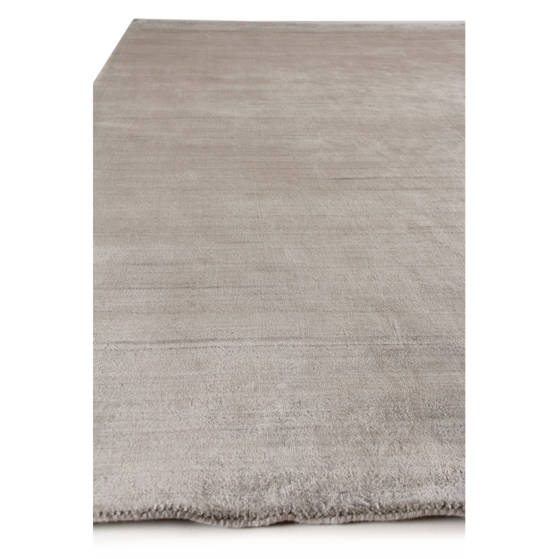 Sanctuary Handloomed Bamboo Silk/Wool Light Blue 2'x3' Area Rug