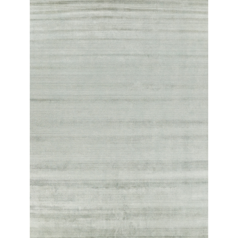 Sanctuary Handloomed Bamboo Silk/Wool Light Blue 2'x3' Area Rug