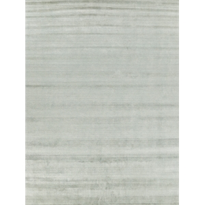 Sanctuary Handloomed Bamboo Silk/Wool Light Blue 6'x9' Area Rug