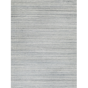 Rossini Handloomed Nylon/Pet Yarn Gray/Light Gray 12'x15' Area Rug