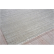 Sanctuary Handloomed Bamboo Silk/Wool Light Silver 14'x18' Area Rug