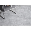 Sanctuary Handloomed Bamboo Silk/Wool Light Silver 2'x3' Area Rug
