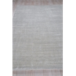 Sanctuary Handloomed Bamboo Silk/Wool Light Silver 9'x12' Area Rug