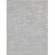 Sanctuary Handloomed Bamboo Silk/Wool Light Silver 9'x12' Area Rug