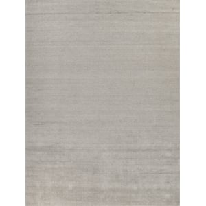 Sanctuary Handloomed Bamboo Silk/Wool Taupe/Linen 2'x3' Area Rug