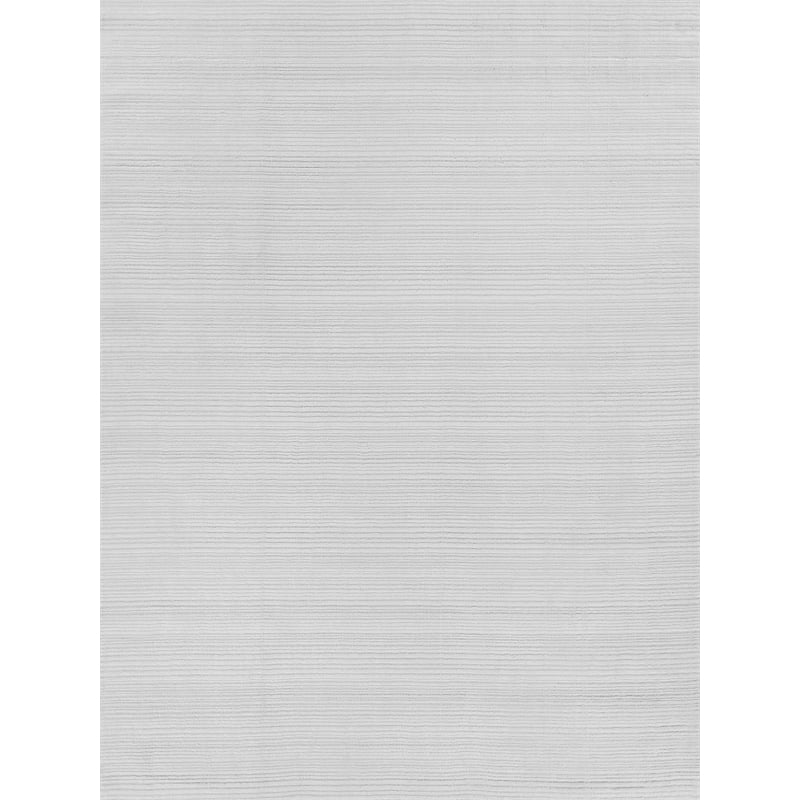 Rossini Handloomed Nylon/Pet Yarn Ivory 10'x10' Square Area Rug