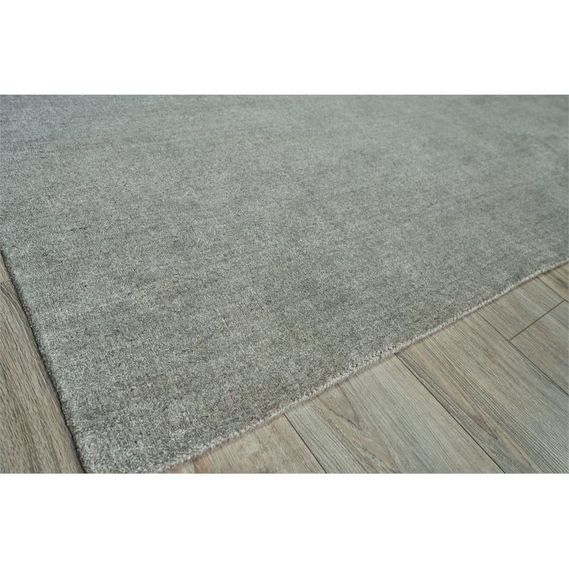 Sanctuary Handloomed Bamboo Silk/Wool Linen 10'x14' Area Rug