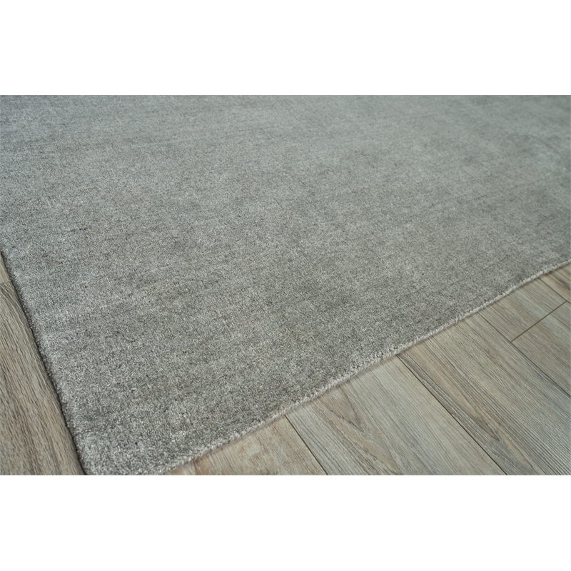 Sanctuary Handloomed Bamboo Silk/Wool Linen 9'x12' Area Rug