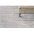 Sanctuary Handloomed Bamboo Silk/Wool Gray 9'x12' Area Rug