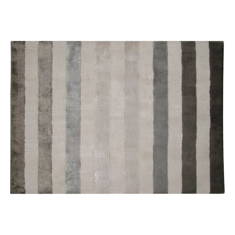 Rugby Handloomed Viscose Brown 10'x14' Area Rug