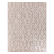 Samara Handloomed Bamboo Silk Beige 8'x10' Area Rug