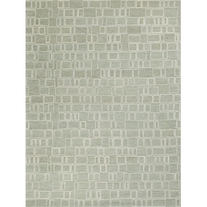 Soho Hand-Tufted New Zealand Wool Sage/Ivory 8'x10' Area Rug