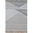 Scandinavian Handloomed New Zealand Wool Gray 3'x5' Area Rug