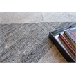 Scandinavian Handloomed New Zealand Wool Gray 3'x5' Area Rug
