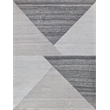 Scandinavian Handloomed New Zealand Wool Gray 3'x5' Area Rug