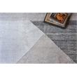 Scandinavian Handloomed New Zealand Wool Gray 9'x12' Area Rug
