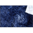 Sumo Shag Handloomed Polyester/Microfiber Navy 8'x11' Area Rug