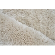 Sumo Shag Handloomed Polyester/Microfiber Ivory 9'6