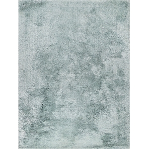Sumo Shag Handloomed Polyester/Microfiber Light Blue 11'6&quotx14'6&quot Area Rug
