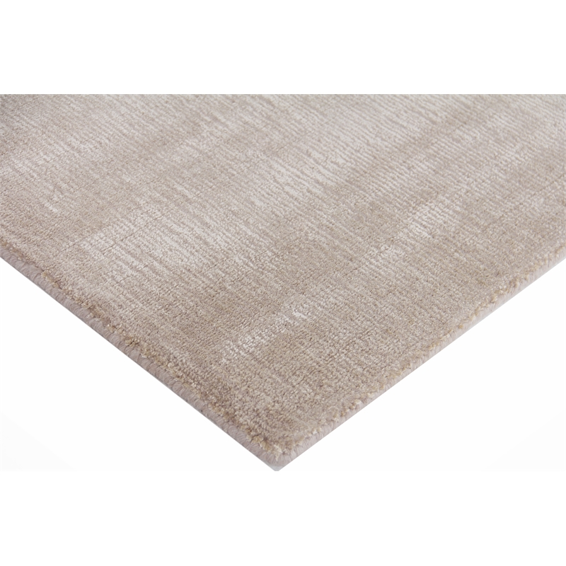 Smart Gem Handloomed Wool/Viscose Chenille 6'x9' Area Rug