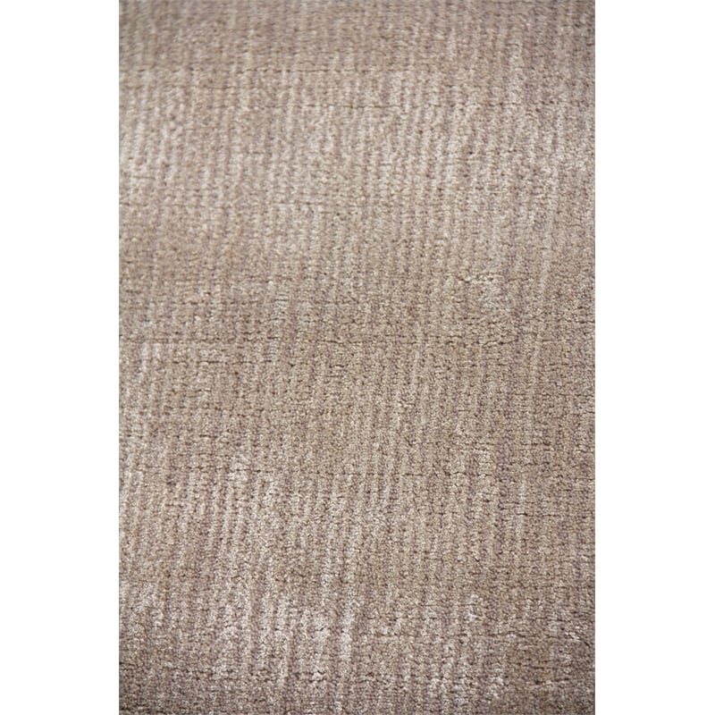 Smart Gem Handloomed Wool/Viscose Chenille 6'x9' Area Rug