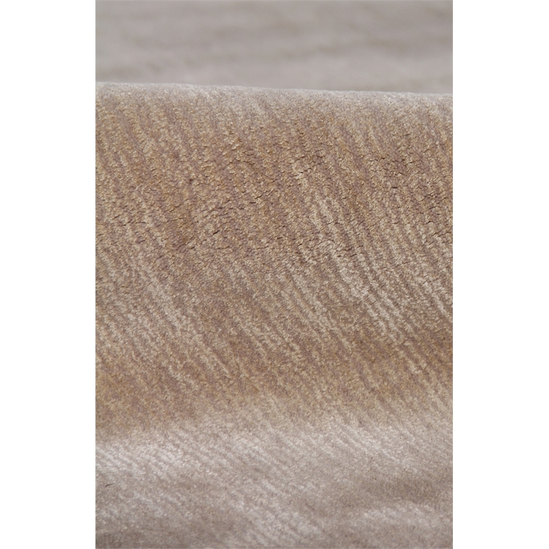 Smart Gem Handloomed Wool/Viscose Chenille 6'x9' Area Rug