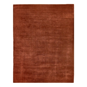 Smart Gem Handloomed Wool/Viscose Orange 6'x9' Area Rug