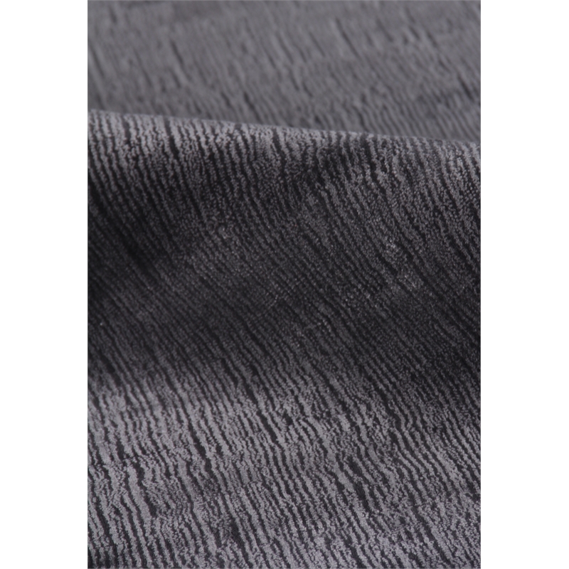 Smart Gem Handloomed Wool/Viscose Charcoal 6'x9' Area Rug