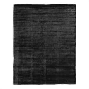 Smart Gem Handloomed Wool/Viscose Charcoal 8'x10' Area Rug