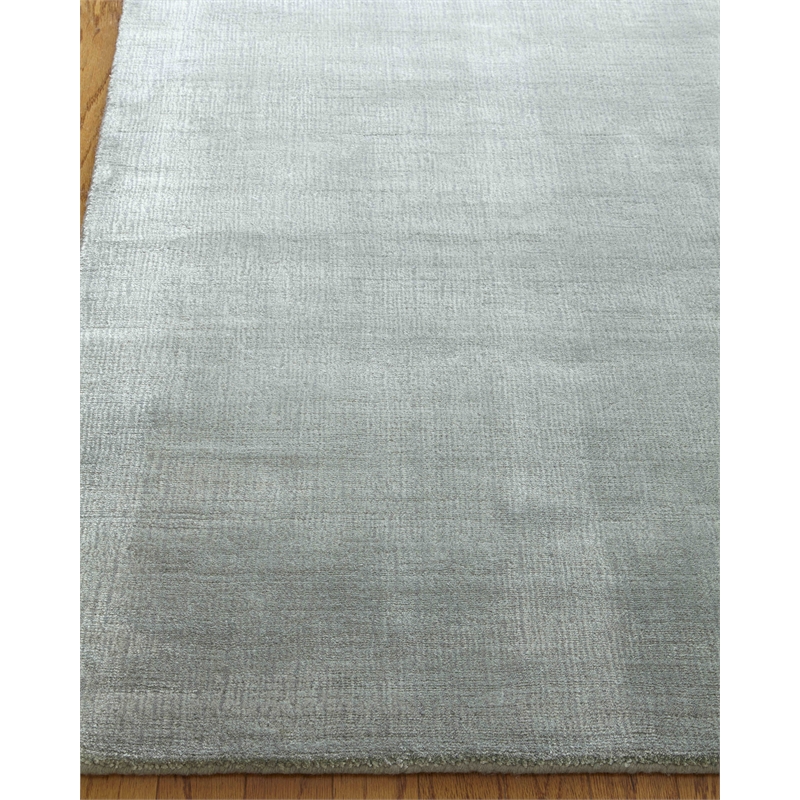 Smart Gem Handloomed Wool/Viscose Sky 10'x14' Area Rug