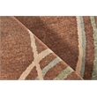 Soho Hand-Knotted New Zealand Wool Brown 9'x10' Area Rug