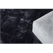 Sumo Shag Handloomed Polyester/Microfiber Black 8'x10' Area Rug