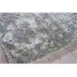 Sumo Shag Handloomed Polyester/Microfiber Gray 5'x8' Area Rug