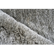 Sumo Shag Handloomed Polyester/Microfiber Gray 5'x8' Area Rug