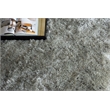 Sumo Shag Handloomed Polyester/Microfiber Gray 6'x9' Area Rug