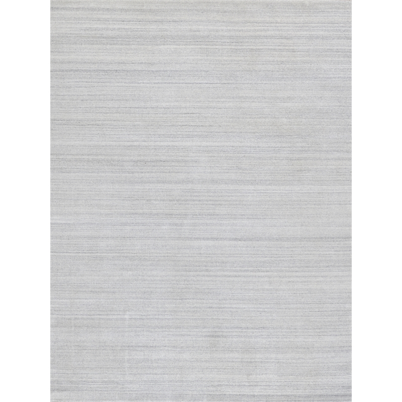 Serenity Handloomed Pet Light Grey/Ivory 9'x12' Area Rug