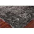 Sheepskin Hand-Tufted New Zealand Sheepskin Dark Gray 13'6