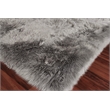 Sheepskin Hand-Tufted New Zealand Sheepskin Gray 11'6