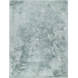 Sumo Shag Handloomed Polyester/Microfiber Light Blue 2'x3' Area Rug