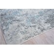 Sky Handloomed Wool/Bamboo Silk Gray/Blue 10'x14' Area Rug
