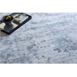 Sky Handloomed Wool/Bamboo Silk Gray/Blue 10'x14' Area Rug