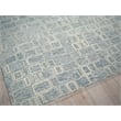 Soho Hand-Tufted New Zealand Wool Blue/Ivory 8'x10' Area Rug